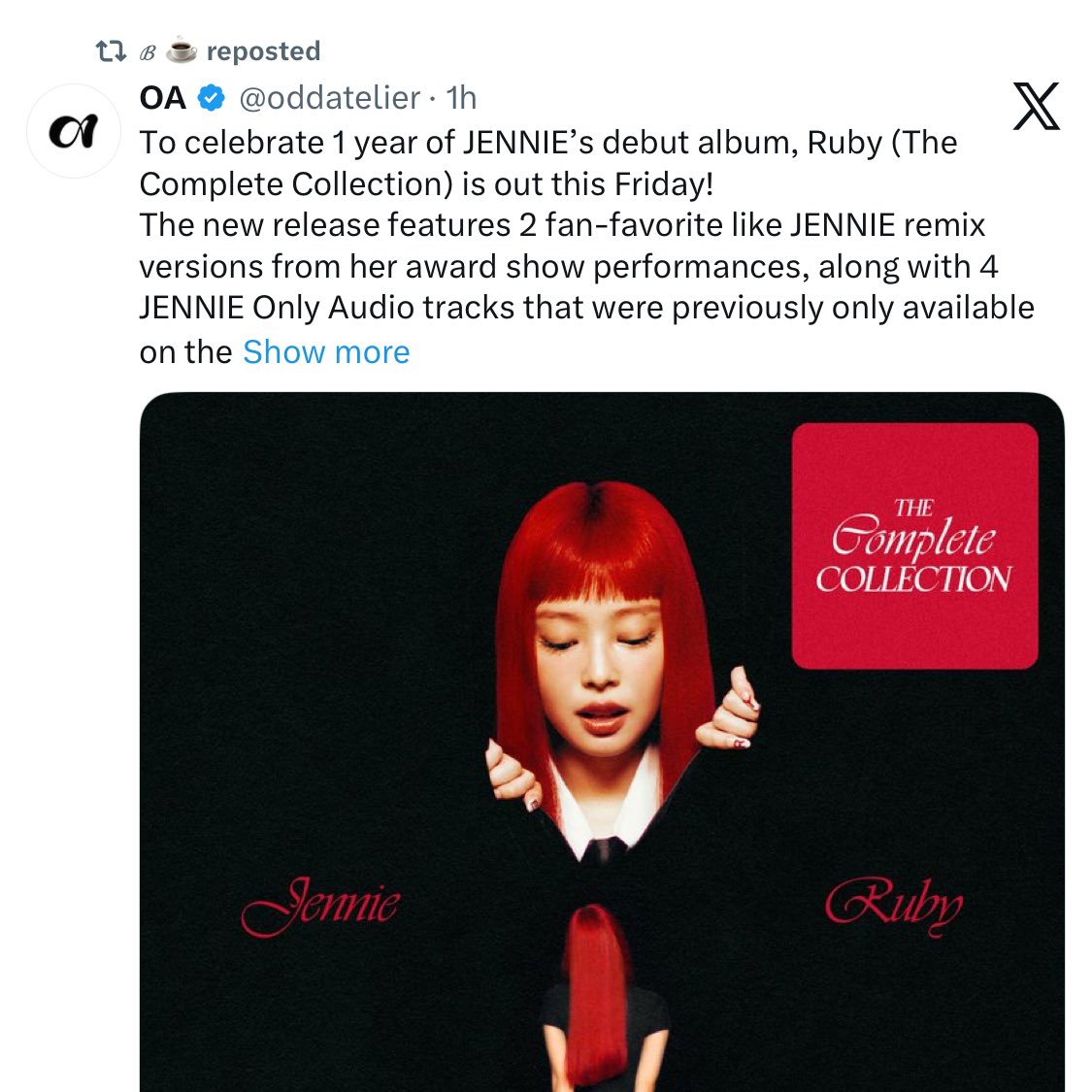 you’re mad because rosé and jisoo attended pfw but its okay when jennie releases an album? lmfao, blinks are so hypocritical and yall deserve this bare minimum. not to mention that rosé is the only member who promoting the comeback, she even made two tiktok videos about it