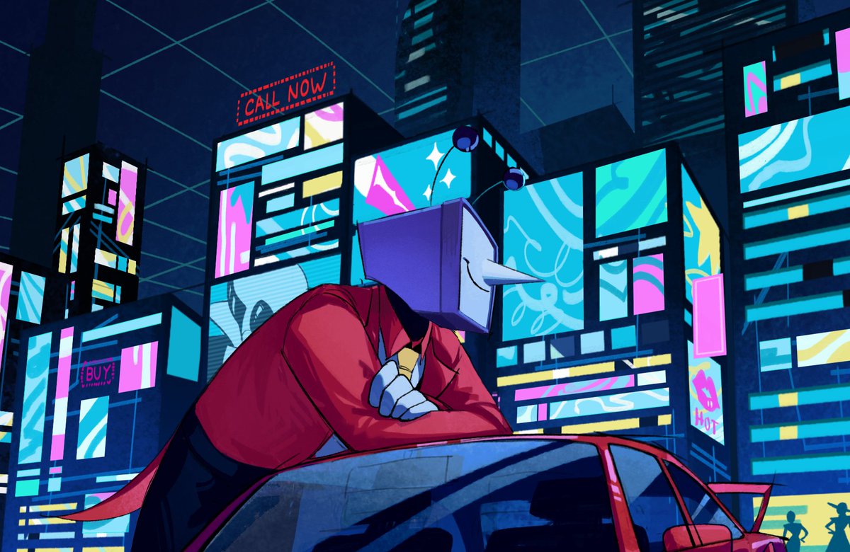 Lil sneak peek cause Tenna looks cute here
#Deltarune #tenna