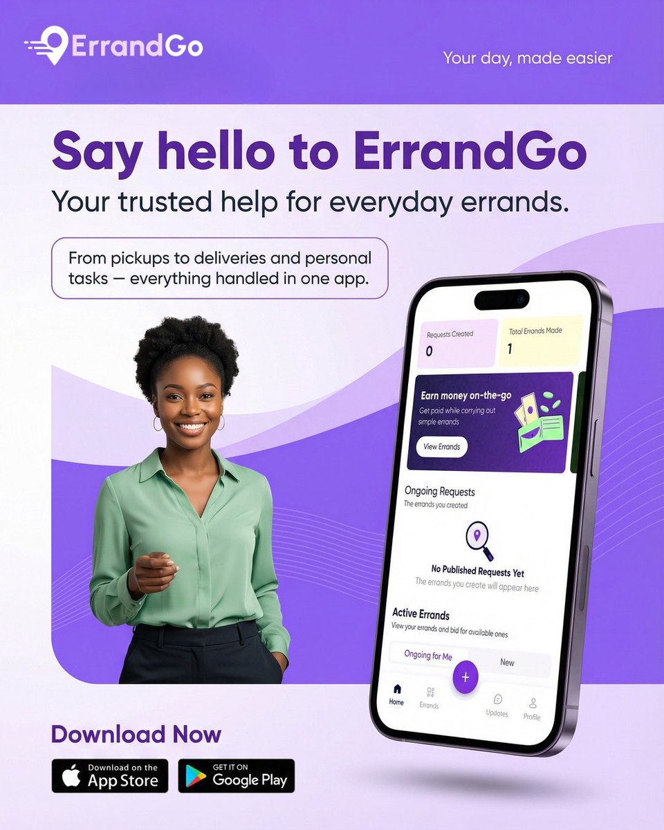 Errand Go App tweet media