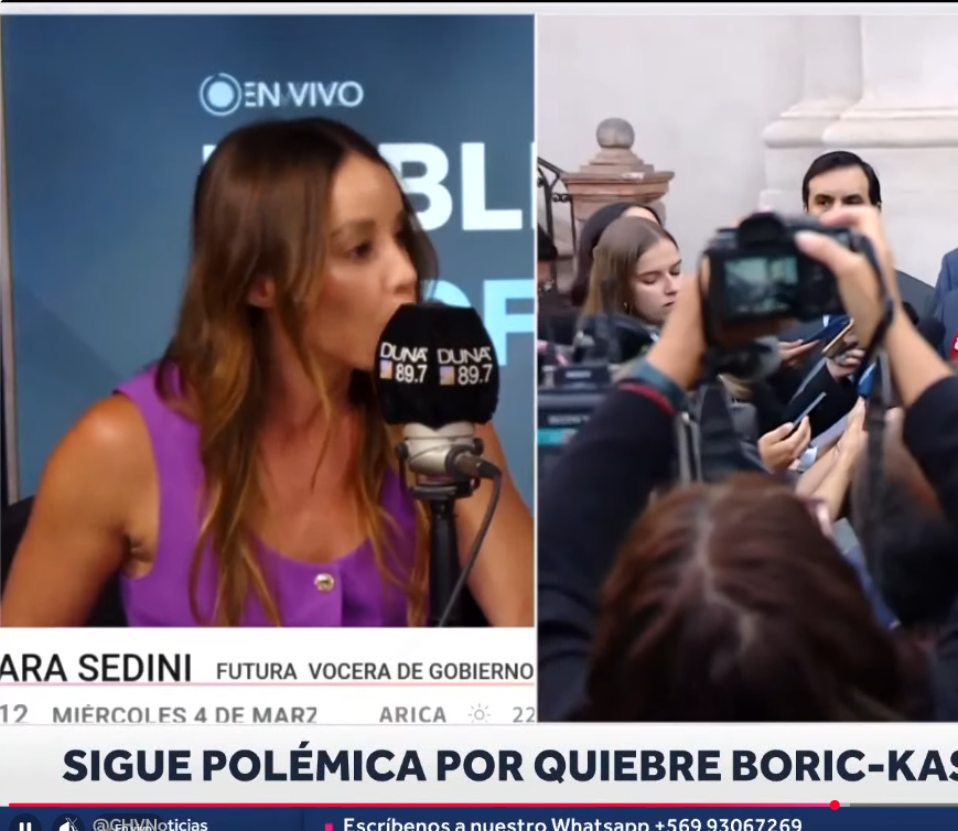 benditovector's tweet photo. que alguien le avise a Mara Sedini que es vocera de un gobierno, no está hablando en la feria con una amiga... increíble lo flaite para expresarse 🫠

Le doy 5 meses en el cargo.

#CambioDeMando #Zofri #chvnoticias Giorgio Jackson Boric Kast https://t.co/qe3wa7ugpc