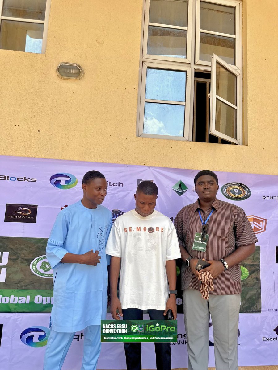nacosebsu's tweet photo. Dear Victor Ikem.

We sincerely appreciate you for your immense contribution at the NACOS EBSU Convention grand finale and making the session truly impactful. Your presence, encouragement, and commitment played a meaningful role in making the event impactful and memorable for all https://t.co/Mjl6Liw41W