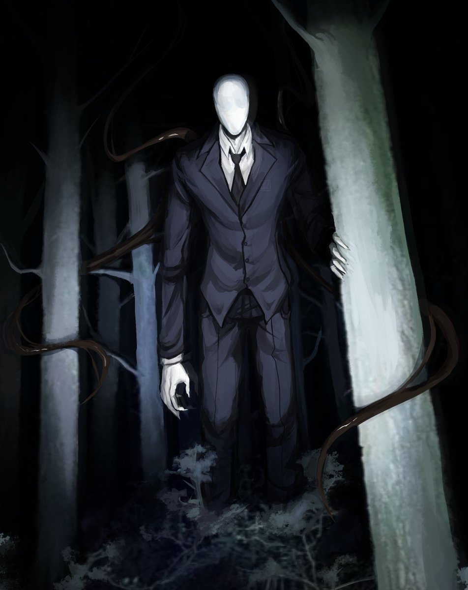 You didn't collect his pages #slenderman #creepypasta