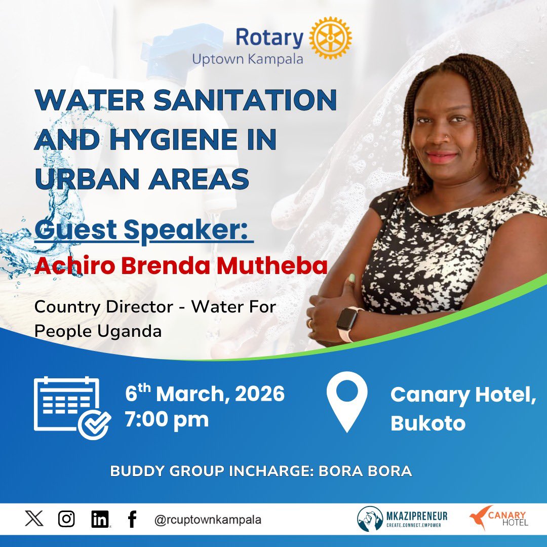 💫Rotary Club of Uptown Kampala✌ tweet media