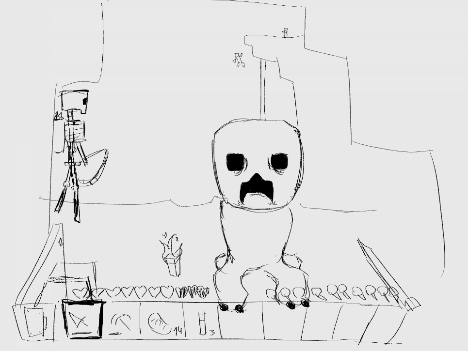 D3MON_exc's tweet photo. creper.
aw dude, so we back in the cave, got my drill swinging from front to back.
Blehhhh (THE CAVE PERSPECTIVE IS SO FUCKING SCUFFED AUGHHH IM SO SORRY..)
#digitalart #Minecraft #minecraftart #Minecraftfanart #D3MON #creeper #skeleton https://t.co/8dIuwHO1Mx