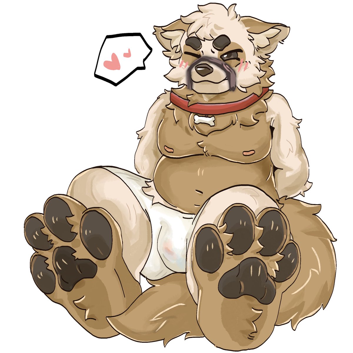 Lwsowwye's tweet photo. #cm #furry #furryart #furryartwork #paws #tickling 
Let me tickle ur feet,u bad boy🐶🪶
@Qiuligaog https://t.co/tMSM8pwe9C