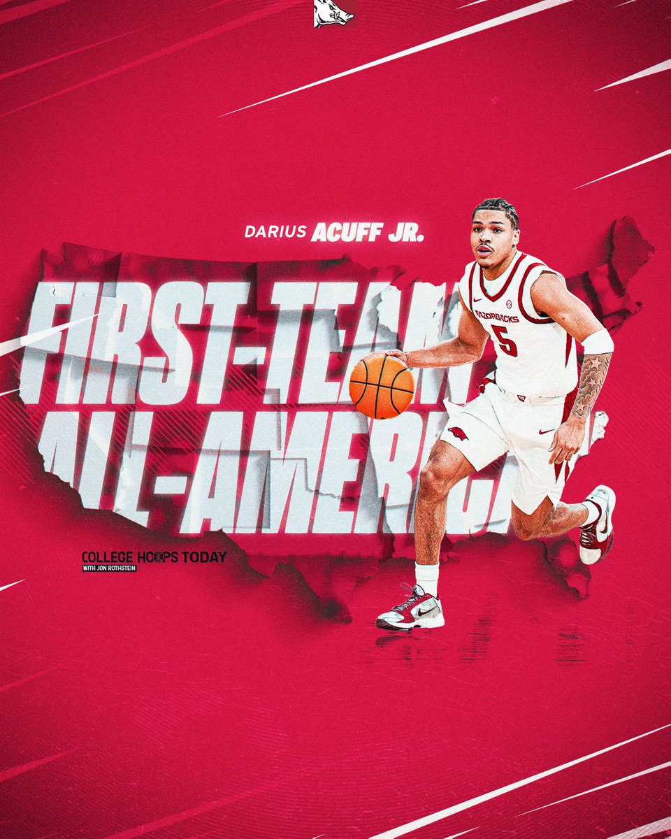 First Team All-American. Next stop: National Player of the Year. 🏆😤