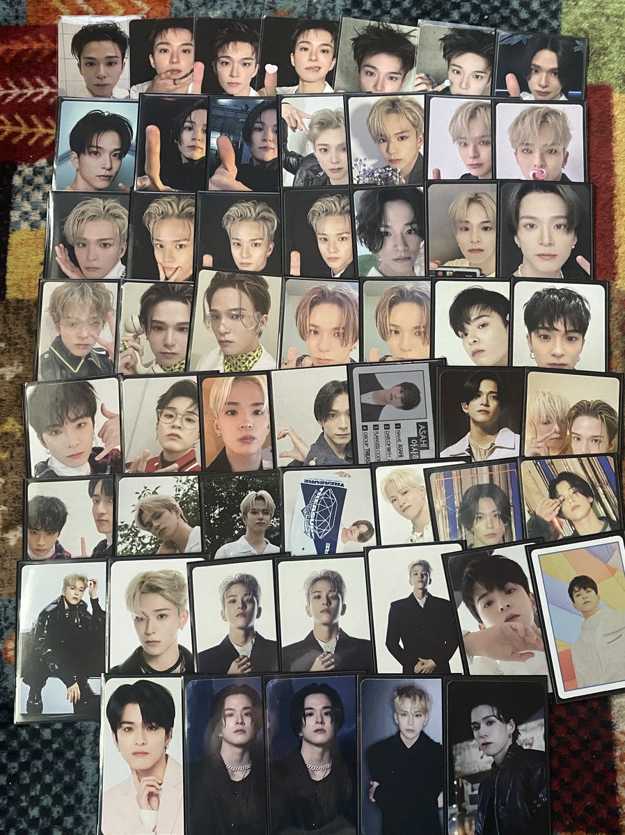 TREASURE トレカ交換 譲 ヒョンソク ジュンギュ ジェヒョク アサヒ