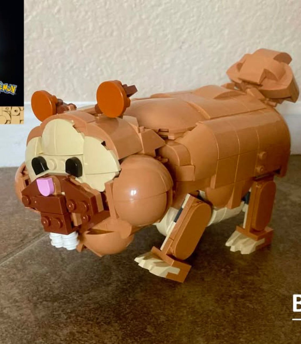 A closer look at the Bidoof. It’s so good!