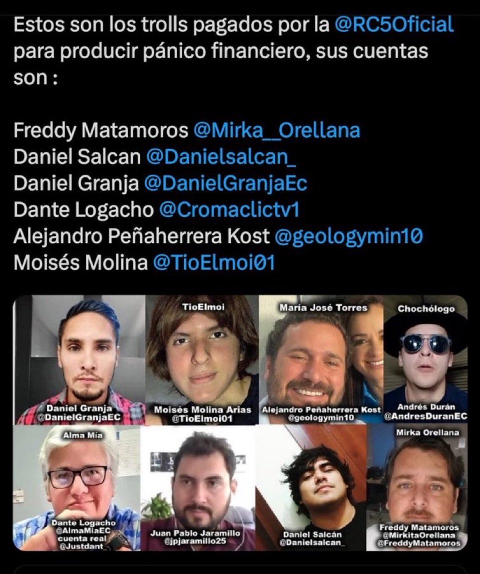 Estos tipos de verán al espejo?