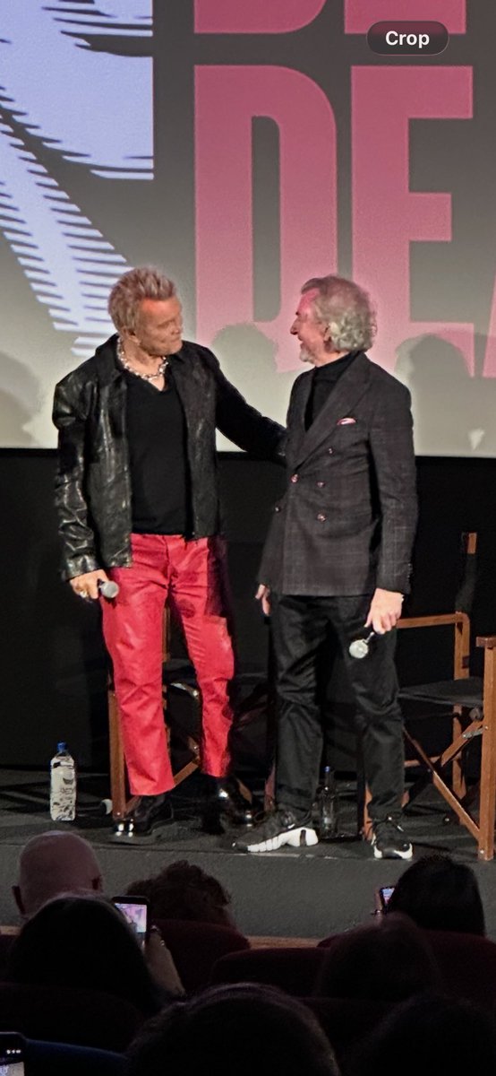 tonyjamesworld's tweet photo. Great to watch the extraordinary and emotionally honest #BillyIdolshouldbeDead documentary. The early #GenerationX narrative is well told. Thanks to #duranduran #JohnTaylor for mediating the after film Q&amp;A. @BillyIdol #Derwood https://t.co/X4ls01sXd5
