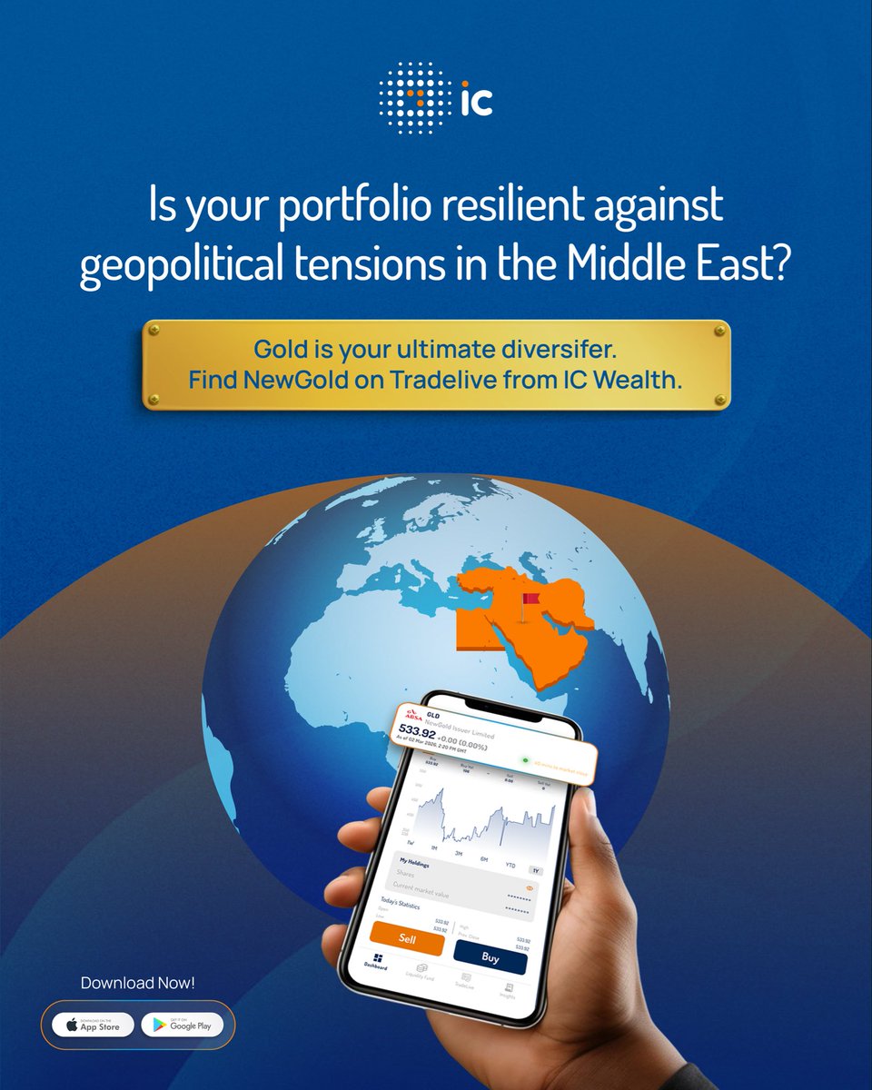 Gold is the ultimate diversifier
Is your portfolio resilient against geopolitical tensions in the Middle East?
Find NewGold on Tradelive
Download the IC Wealth app today