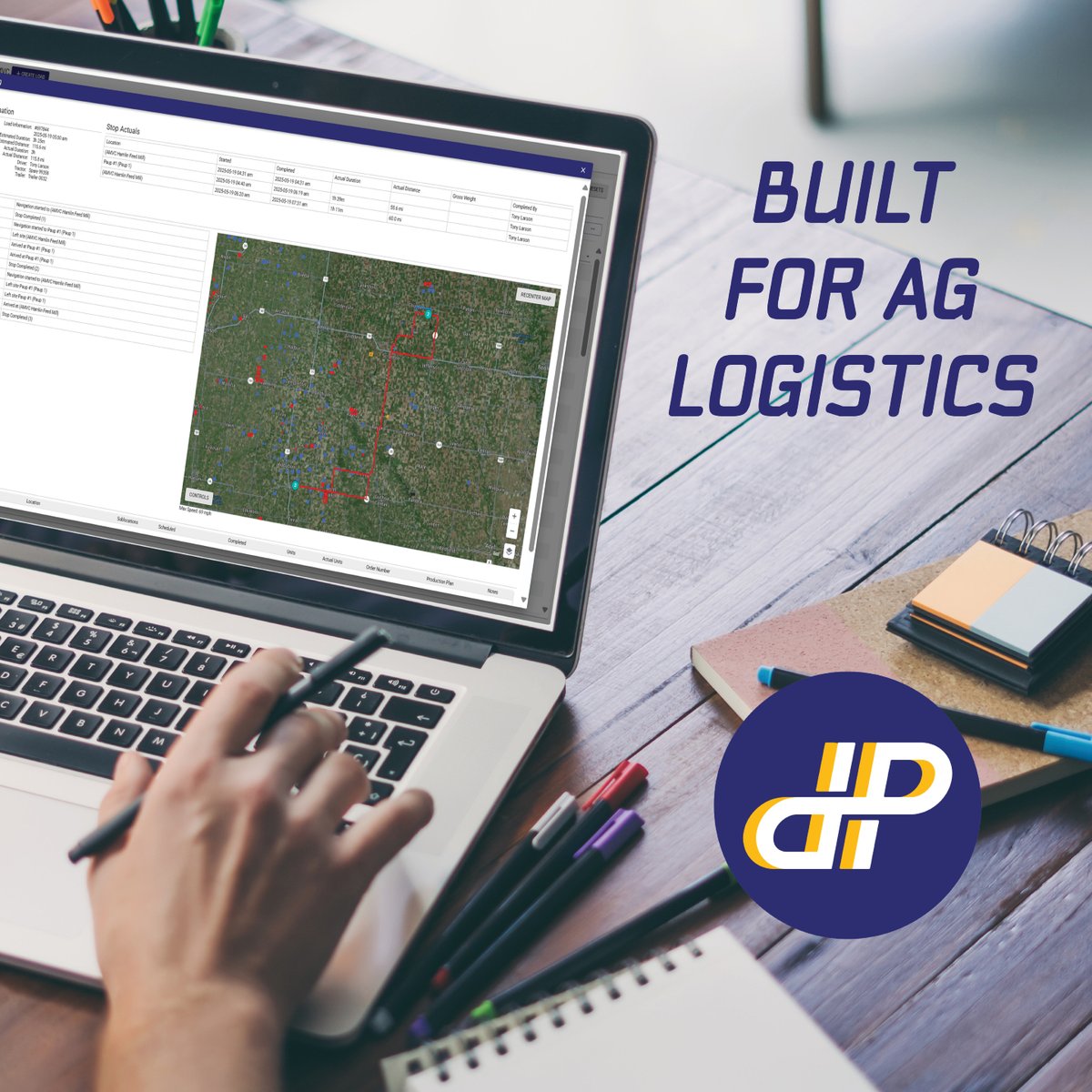 DPTechlink's tweet photo. The people behind the wheel, behind the desk, and behind the scenes keep ag moving every day. DP Techlink is built to support them with better visibility, smoother communication, and fewer surprises. Call us today for a demo!
📞 515.777.1430
✉️ sales@dptechlink.com https://t.co/gCYc6H8Yeo