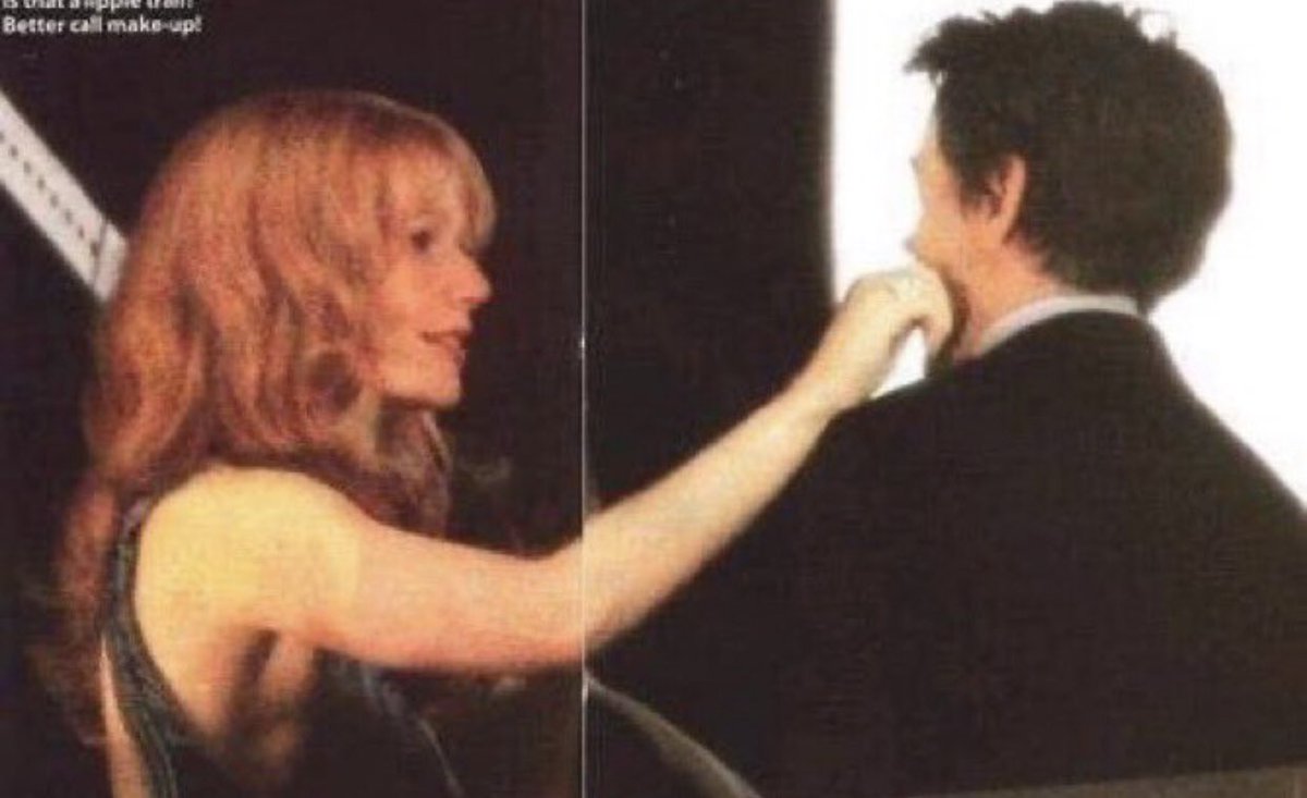 pepperonyism's tweet photo. her cleaning the lipstick off his face 😵‍💫 https://t.co/U23ArXM0Dt