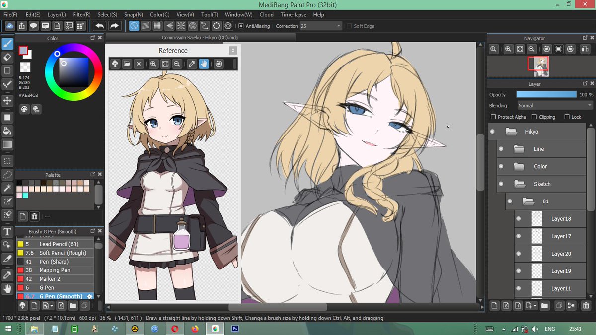 w.i.p comm
1. 40% to finished
2. 5% to finished