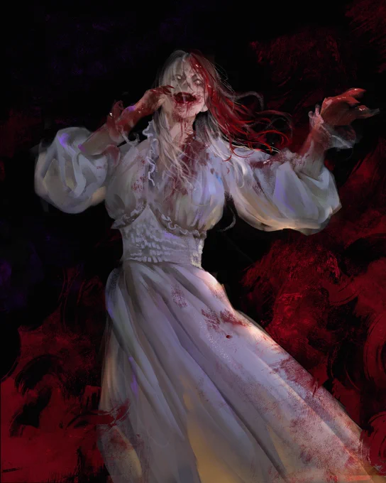 Selena Corey the Singing Zombie from Re9 Requiem