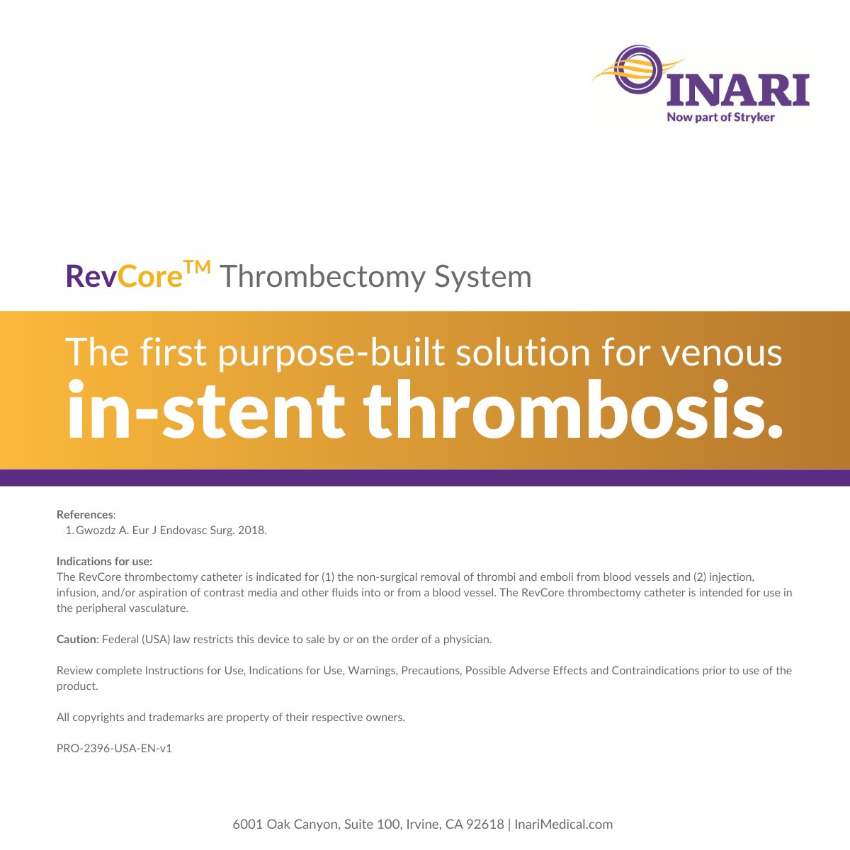 Inari, now part of Stryker tweet media