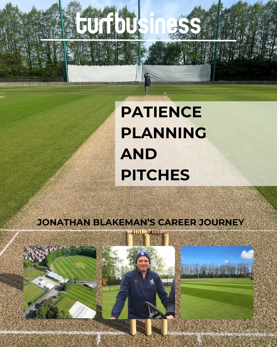 TurfBusiness's tweet photo. Head Groundsman at Warwickshire County Cricket Club's Edgbaston Community Sports Ground Jonathan Blakeman on the journey that took him from the corporate sector to turfcare
Read now ➡️ https://t.co/MNRczZNnbw https://t.co/cIXW2kOXAc