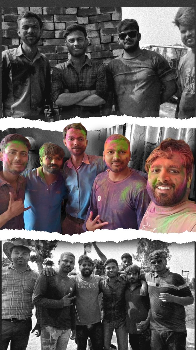 atulpal2200's tweet photo. Kuch log "holi mein wo wali baat nahi rahi" bolte bolte pura din holi khel lete hai 😂

Happy Holi 🫟 https://t.co/00A6PCab44