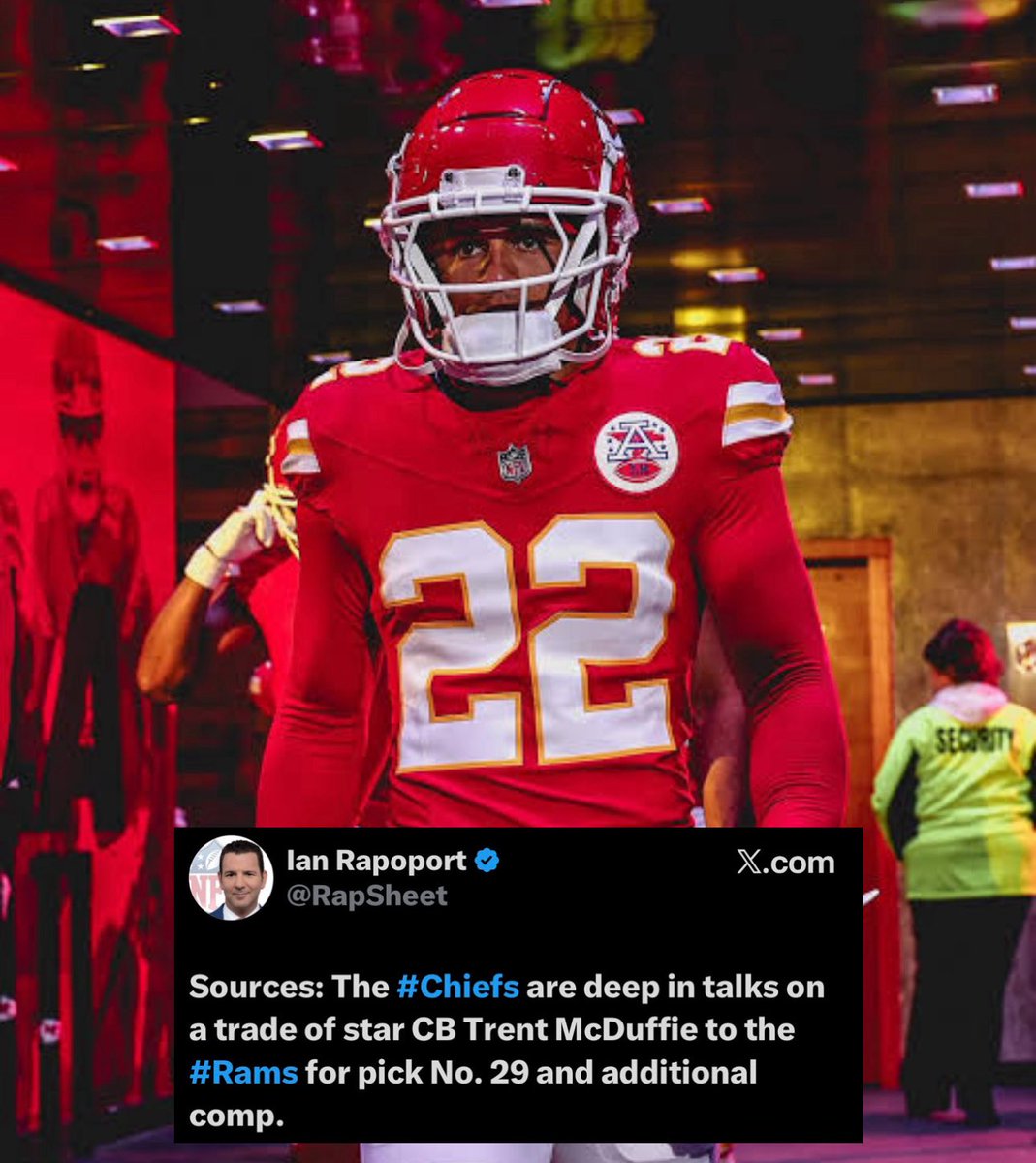 BREAKING FUCKING NEWS RAMS FINALLY HAVE A REAL CORNER 😭😭