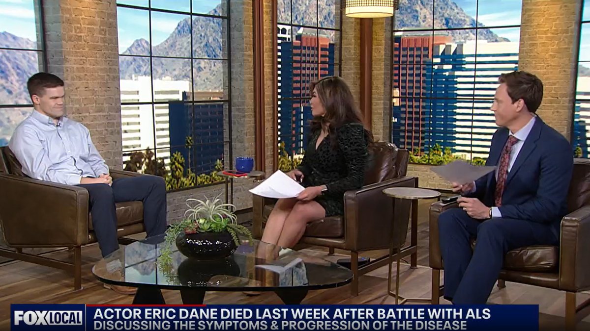 BarrowNeuro's tweet image. After the passing of actor Eric Dane due to #ALS, Dr. Timothy Fullam of Barrow joined @myfoxphoenix to share his knowledge about the disease. He discussed losing his own father to ALS, the importance of early diagnosis, the state of research, &amp;amp; more: bar.rw/fullamfox10.