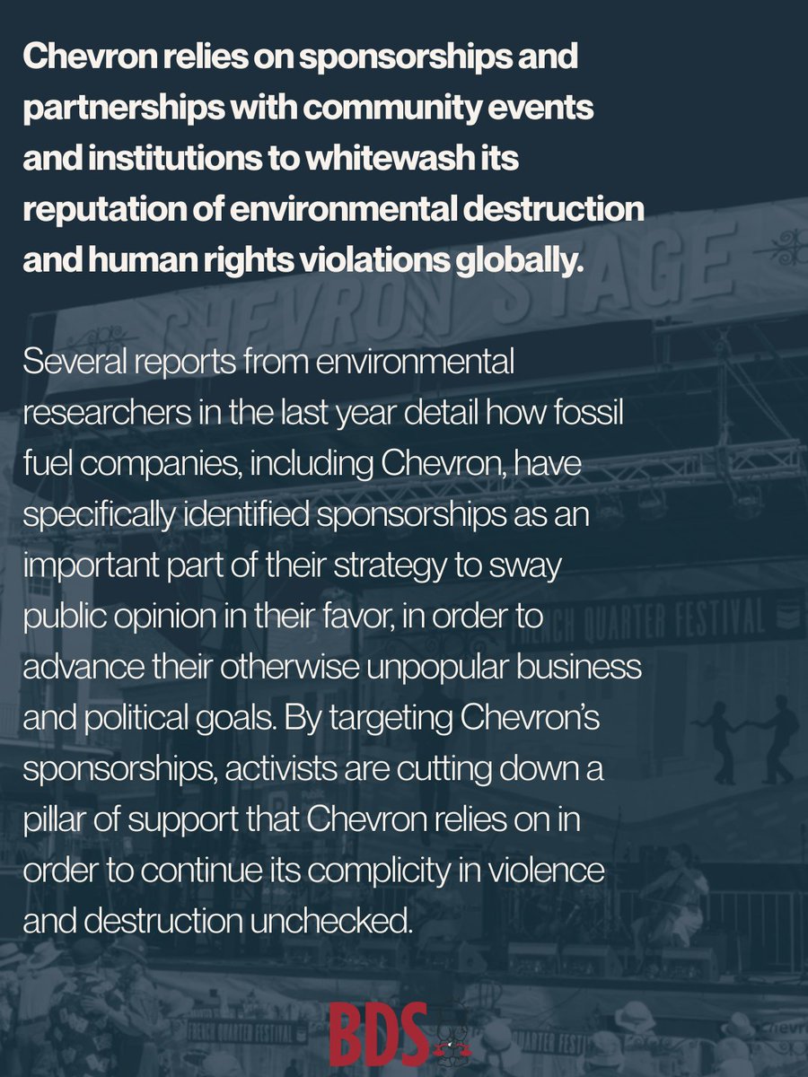 BDS movement tweet media