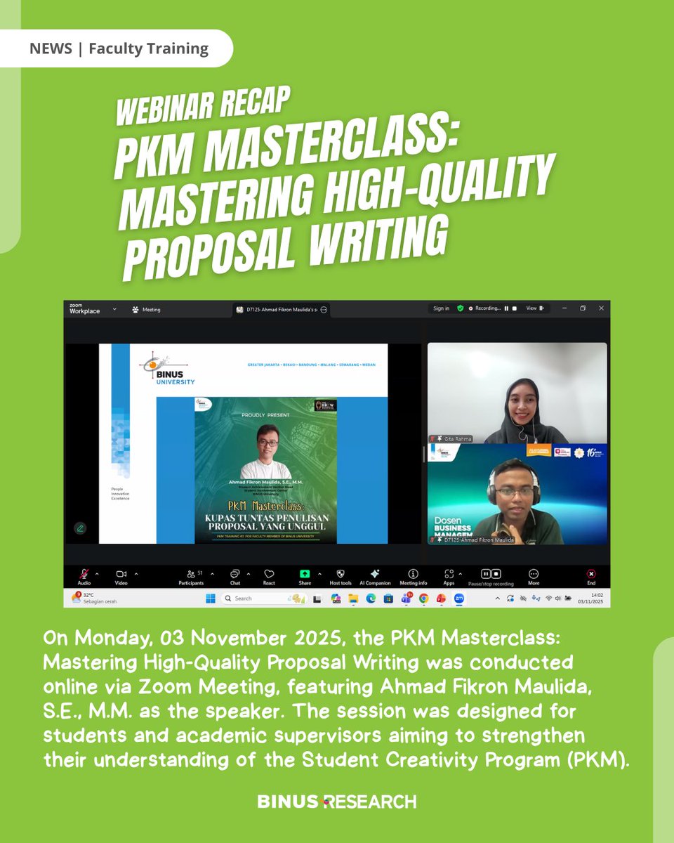 Binus Research tweet media