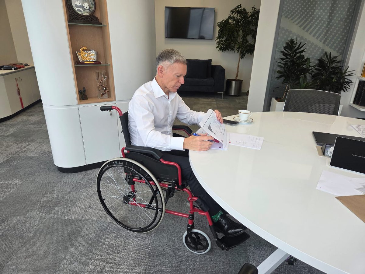 Global CEO of Discovery South Africa @Adrian Gore spent today March 4 in a wheelchair as part of the #2026ceowheelchaircampaign #rideamileinmywheels

“It’s a humbling experience – and a privilege – to take part in Little Eden’s CEO Wheelchair campaign each year".