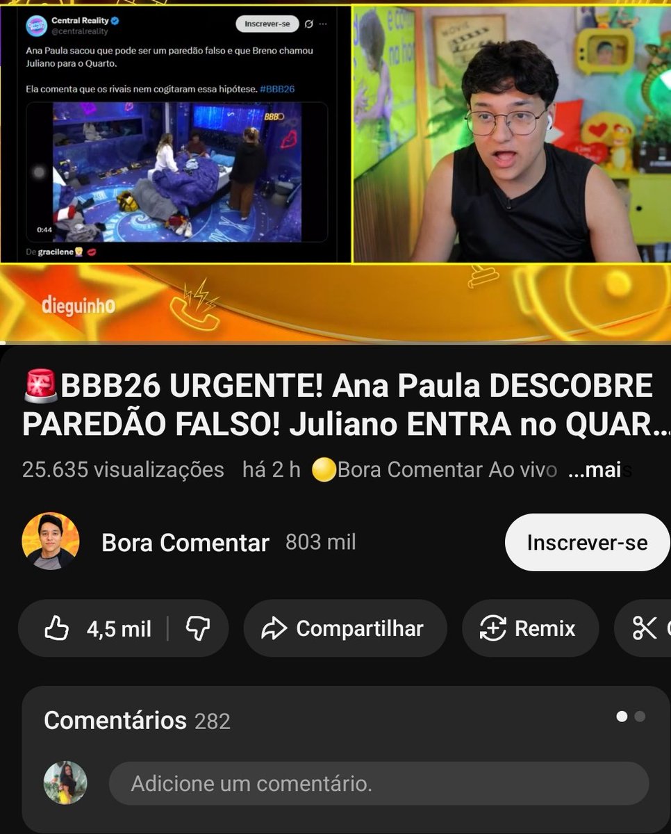 Polêmico tweet media