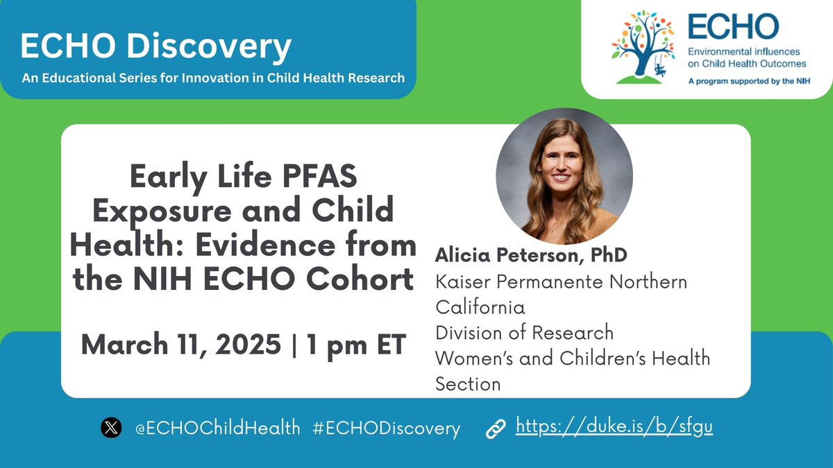 ECHO Child Health Research tweet media