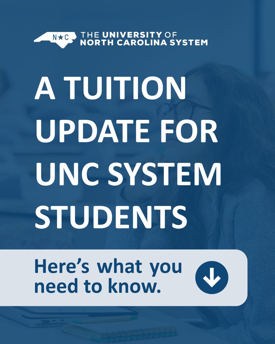 UNC System tweet media