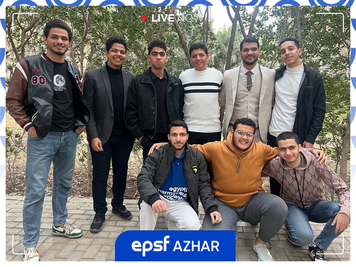 Great visuals start with even greater insights. 💫

🔴 Live now

Our delegates from EPSF-Azhar taking the lead at Regional TOMA, hosted by EPSF-Heliopolis. 💙✨️

#EPSF_Azhar