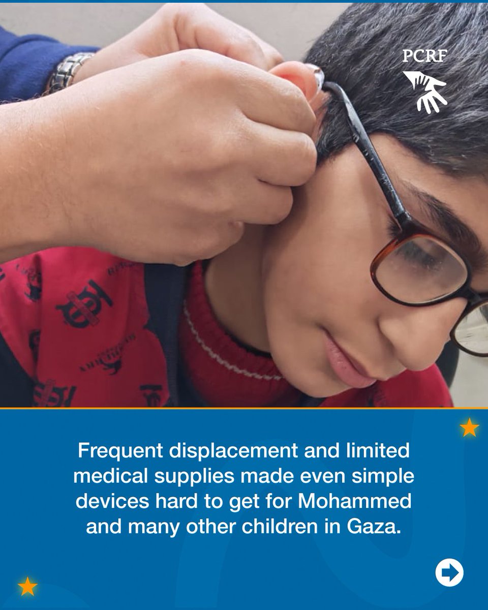 The PCRF (Palestine Children's Relief Fund) tweet media