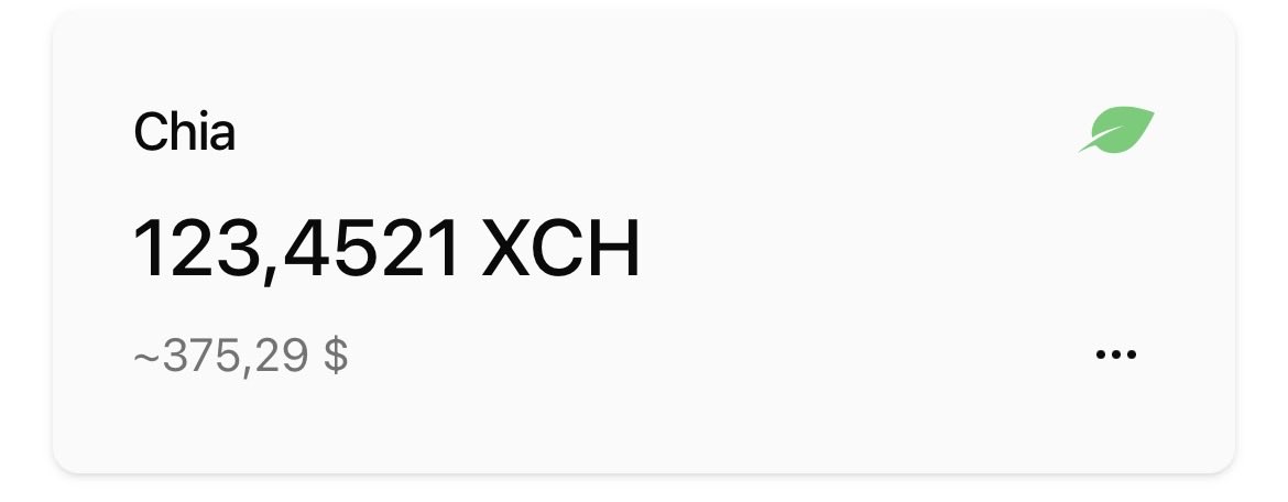 GreenModding.xch 🌱 tweet media