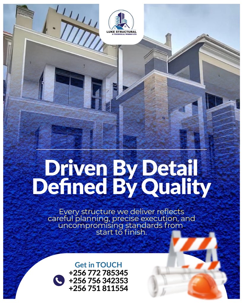 LukeConstruct's tweet photo. Every structure we deliver reflects careful planning, precise execution, and uncompromising standards from start to finish. #BuildWithLuke #construction #engineering https://t.co/8R4qEahc4z