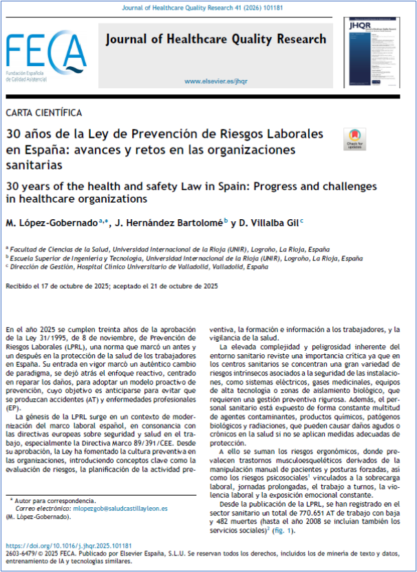 Journal of Healthcare Quality Research tweet media