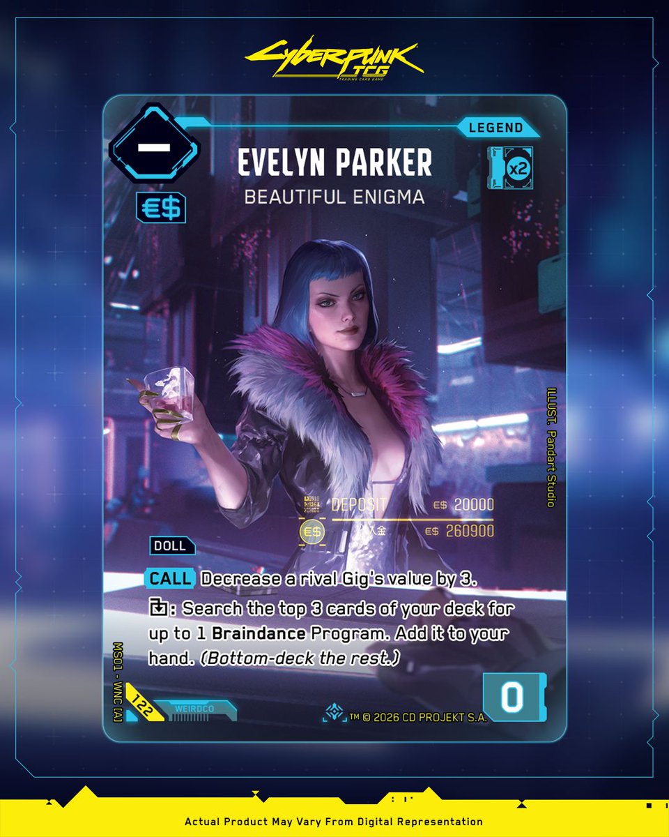 Cyberpunk Trading Card Game tweet media