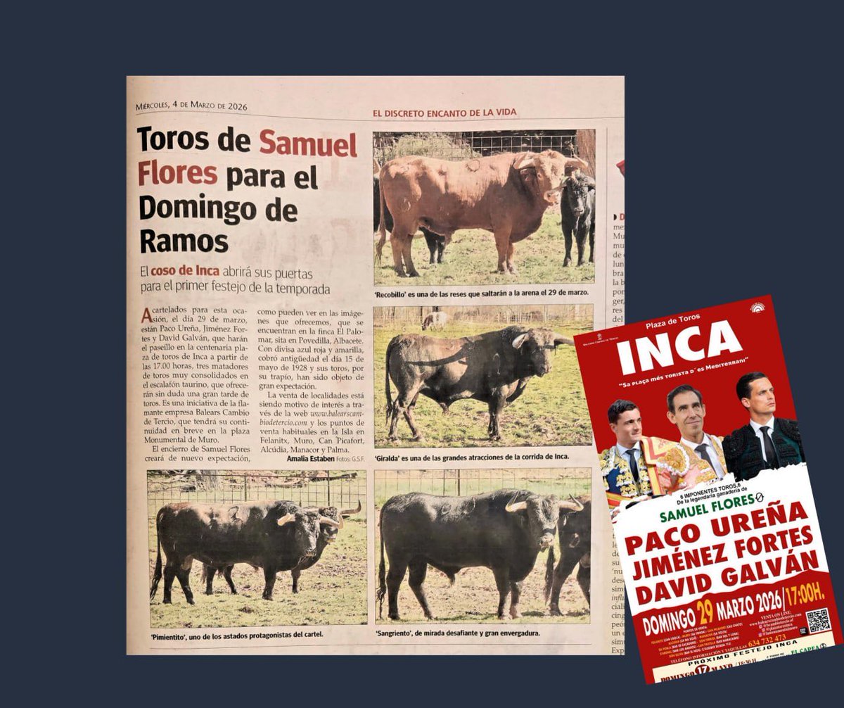 Balears Cambio de Tercio tweet media