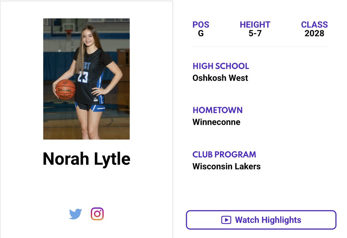 Wisconsin Jr. All-Star GBB tweet media