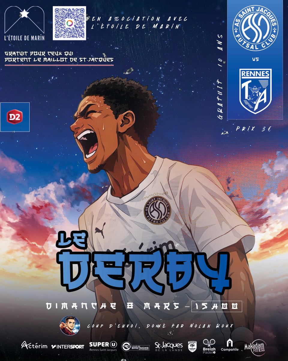 AS Saint-Jacques Futsal tweet media