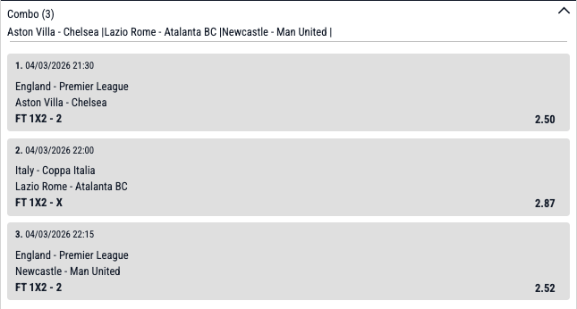 Kungosarudza chete kuti ndeipi yacho ichahwinha, wotopihwa mari...
Kuphela!
👇👇
mwos.cc/ticket
Who's Your Money On?
#TheHomeOfSportsBetting
#MWOSMakesWinners