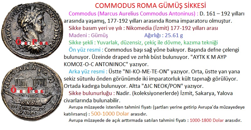 merpalabyk13's tweet image. COMMODUS ROMA GÜMÜŞ SİKKESİ
#Commodus #MarcusAureliusCommodusAntoninus #Nikomedia #İzmit #Nikomediasikkeleri #İzmitsikkeleri #ΑΥΤΚΚMΑΥΡΚΟΜΟΣΟC #ΑΝΤΟΝΙΝΟCΝΙΚΟΜΕΤΕΟΝ #tapınak #tapınaksikkeleri #kadırga #gemi  #Türkiyedenkaçırılaneserler #ÖmerPalabıyık #ÖmerPala #gümüşsikkeler