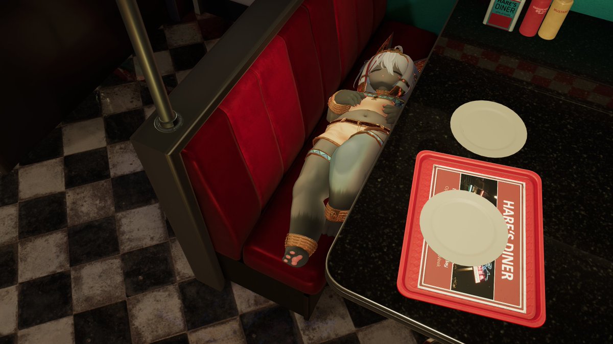 だるビスちゃんとお夜食
ぺろりと完食