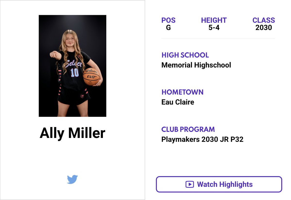 Wisconsin Jr. All-Star GBB tweet media