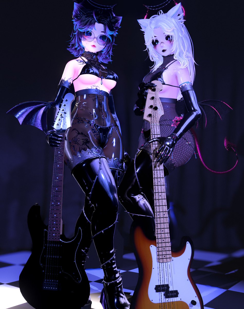 VRDancing's tweet photo. 🖤Hey, kittens! ✨🦇 How are you doing? Catch a blast of rock-n-roll mood straight from this stage. Wishing you a brilliant day and endless drive in your hearts. Let those guitar riffs fuel your victories, and don't let the music stop for a second. Rock on, everyone! 🎸��🖤 https://t.co/PFG3ptcaJs