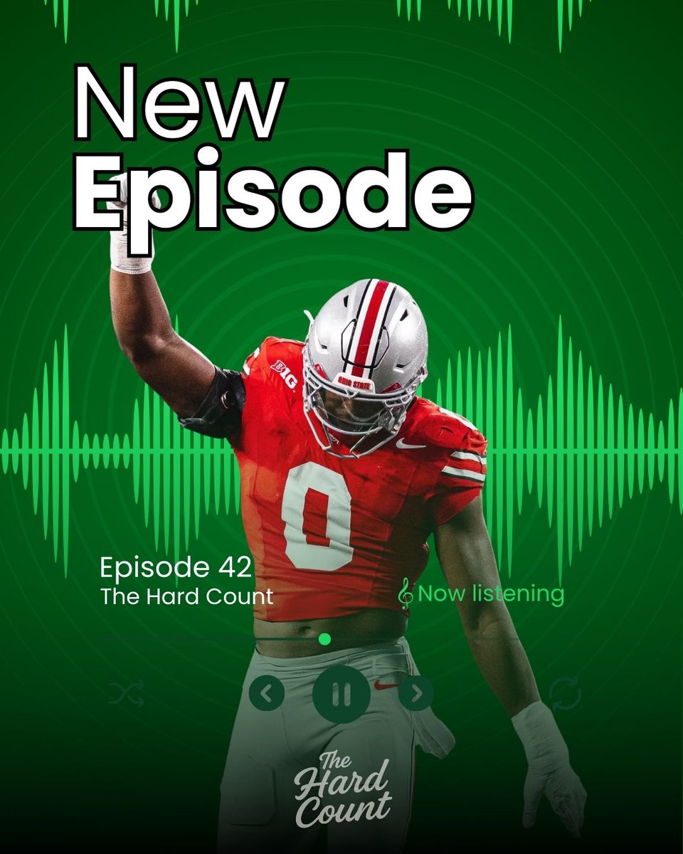 The_Hard_C0unt's tweet photo. Episode 42 of The Hard Count is live! This week's installment goes over what was at the NFL Draft Combine, from Sonny Styles' standout performances to the prospects that left a little more to be desired. Breaking it all down! [Link in bio]
#NFL #NFLCombine #podcast #NFLDraft https://t.co/1Xk3bpZSFK