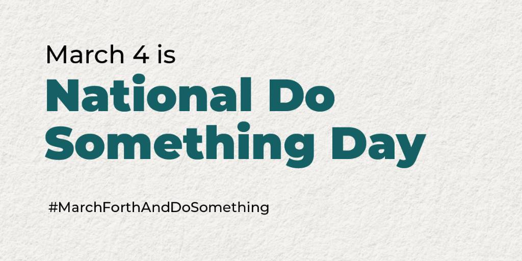Today is National Do Something Day! This observance is celebrated by doing something to improve your life or community. Our recommendation? Get life insurance!

#DoSomethingDay #LifeHappens #GetLifeInsurance