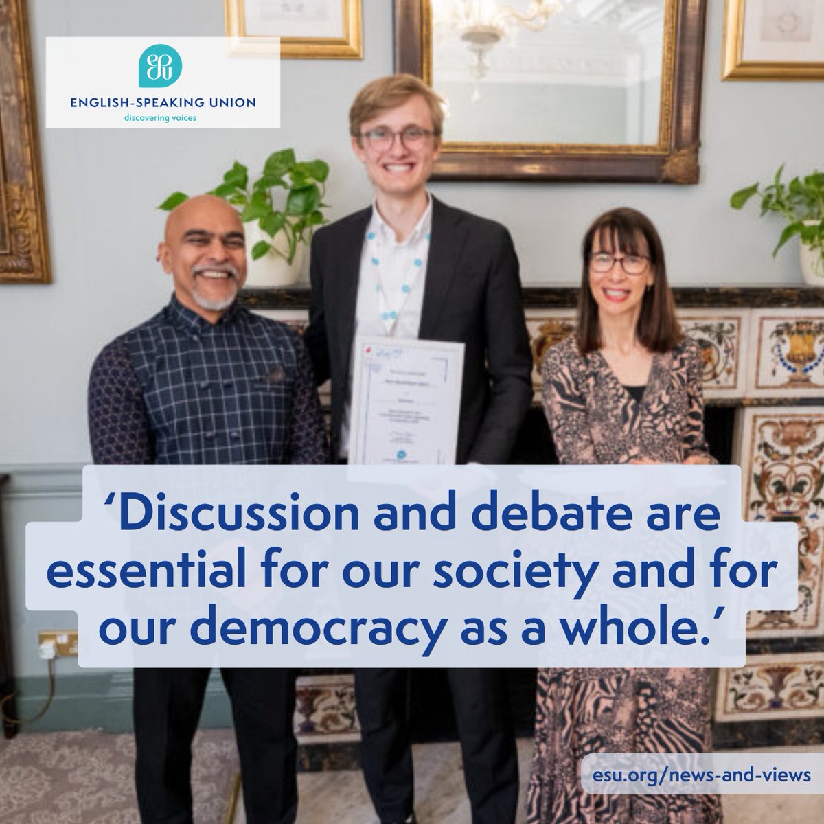 The English-Speaking Union tweet media