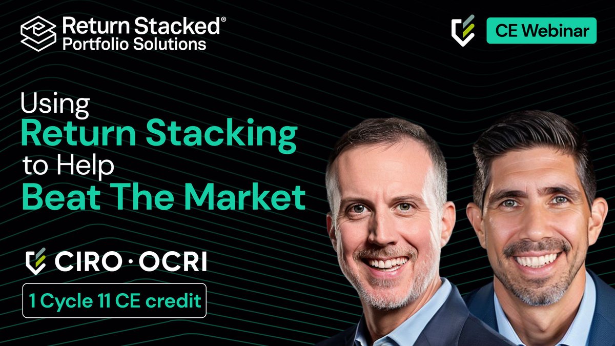 Return Stacked® Portfolio Solutions tweet media