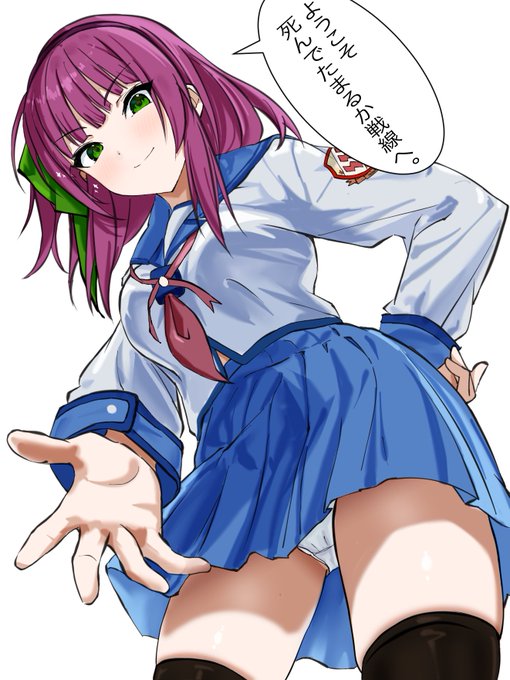 目覚めた瞬間から勧誘してくるゆりっぺです。 