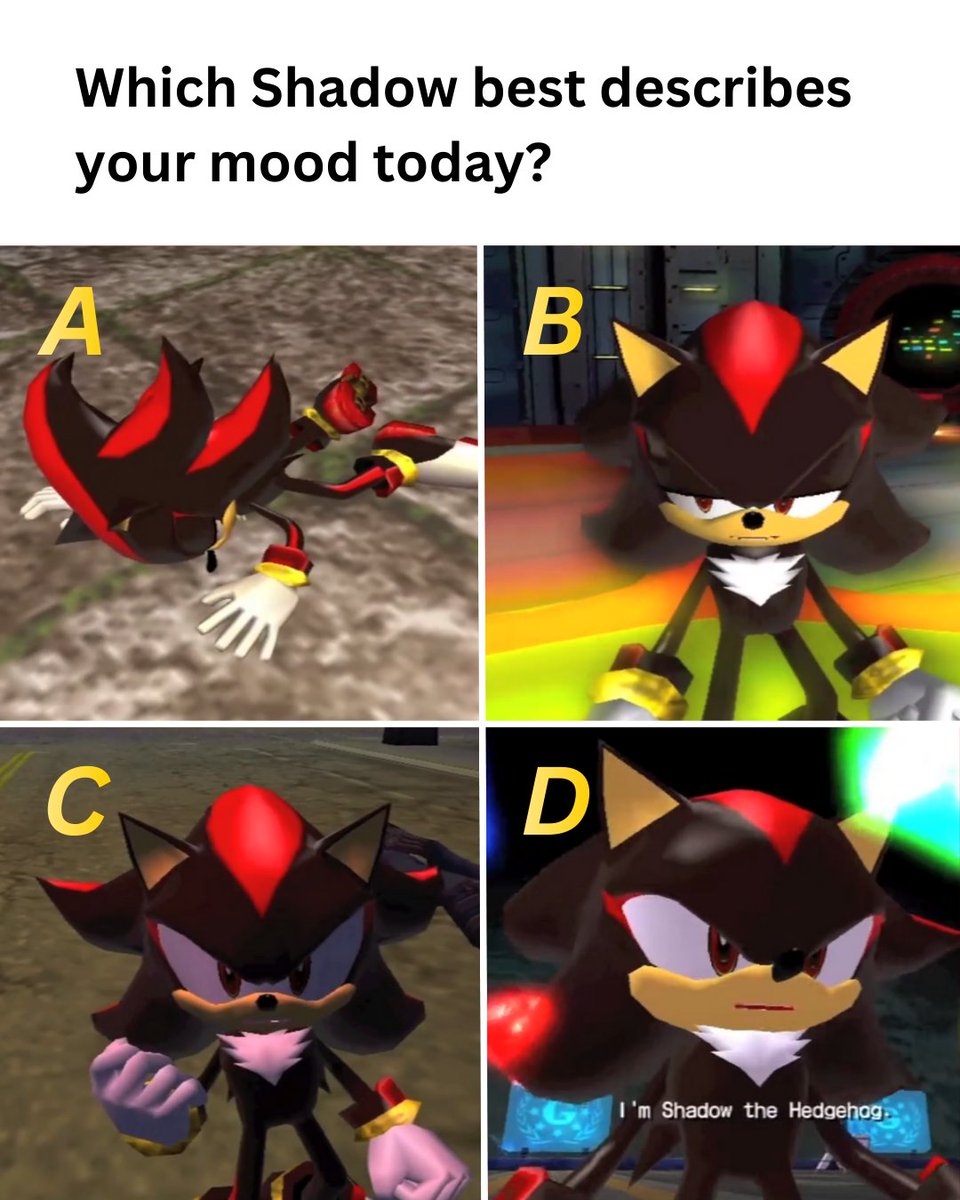 SEGA's tweet photo. Sometimes A, sometimes B 😩 https://t.co/4ZX09M0DoN